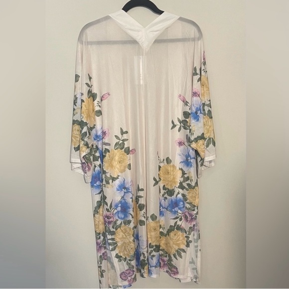 Ember Womens Sheer Open Front
Kimono Cardigan topper Floral Size S - Picture 8 of 13